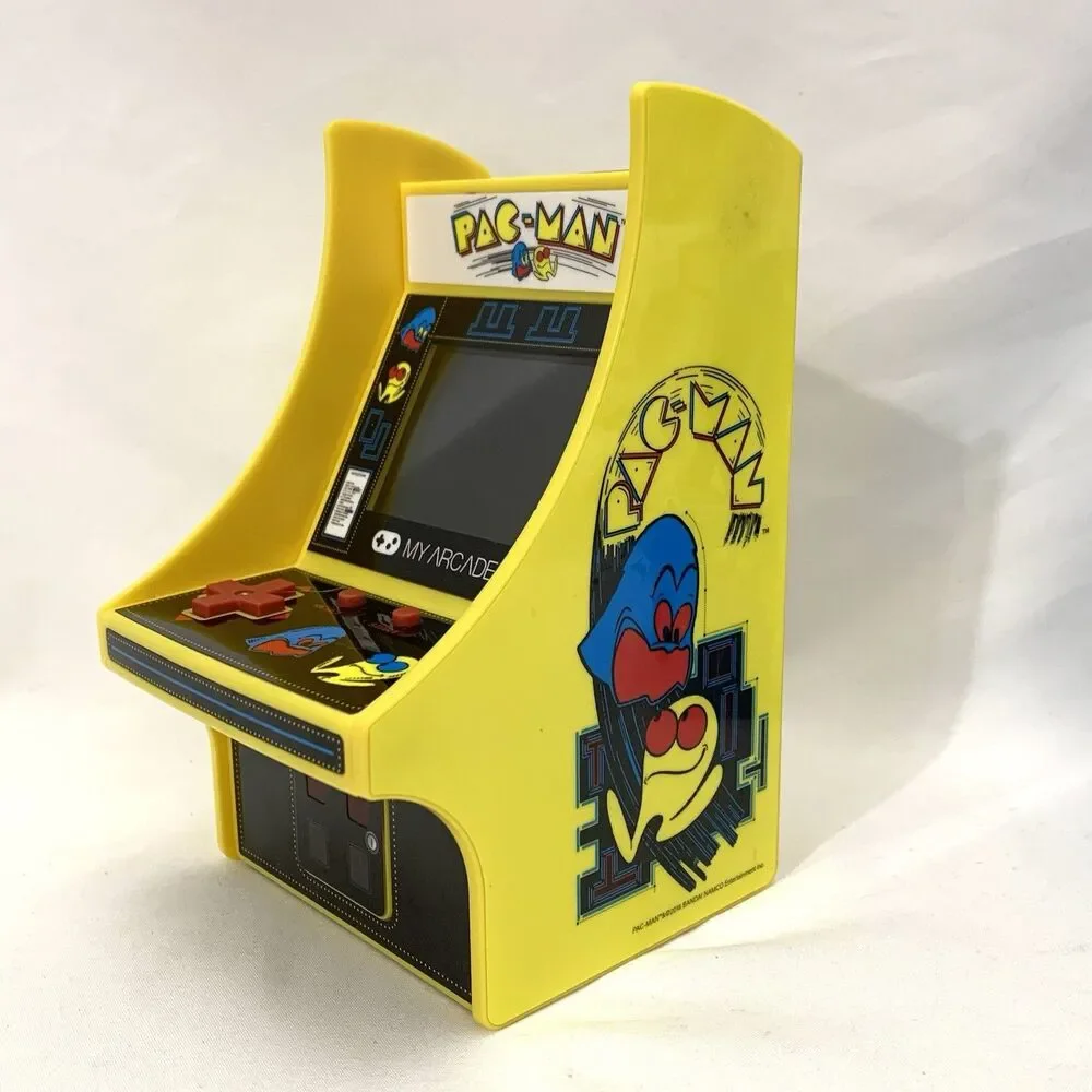 Fix It Felix Jr Mini Arcade Game Wreck It Ralph & Pac-Man Tested Working